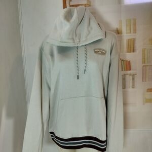 Quiksilver  Men Cream Hoodie Sweater